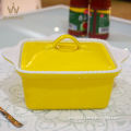 lucency glazed stoneware casseroles with lid